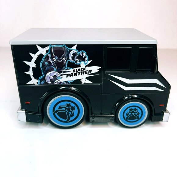 Marvel Super Hero Adventures Black Panther Jam’n 2021 Van Vehicle Truck - Picture 1 of 5